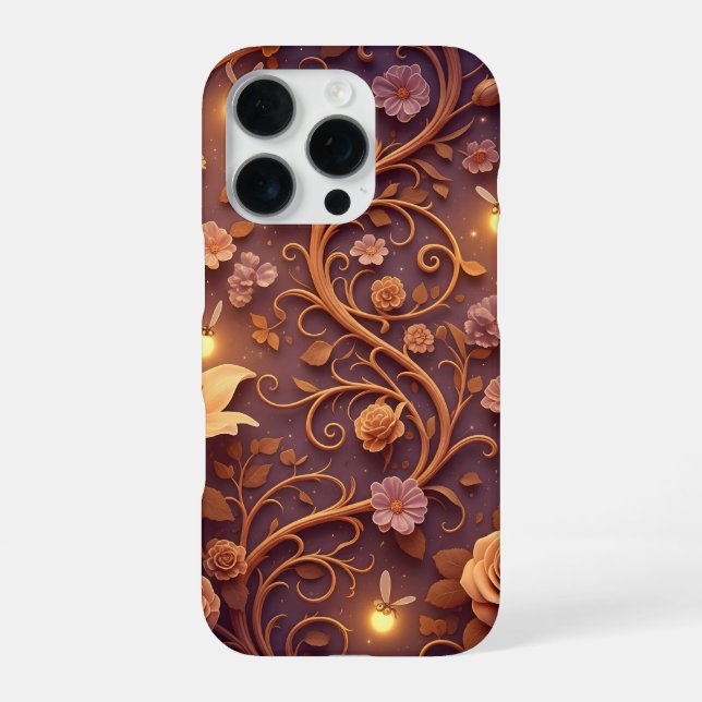 Coque iPhone Jardin Enchanté crépusculaire (Verso)