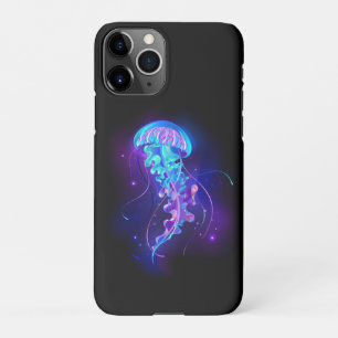Coque iPhone 11Pro Jellyfish éclatante couleur