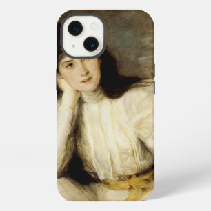 Etui iPhone 13 Jeune Fille Reveuse, Portrait de Berthi Capel