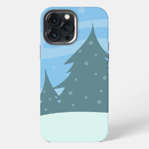 Etui iPhone 13 Pro Max Joli fond d'hiver