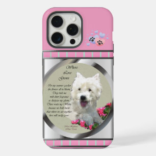 Jolie art moderne de Westie rose
