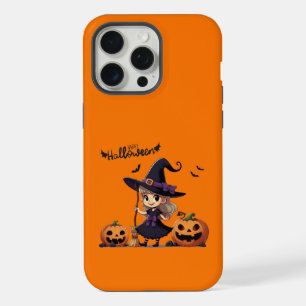Jolie sorcière d'Halloween d'anime