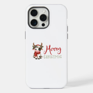Jolie vache de Noël mignonne