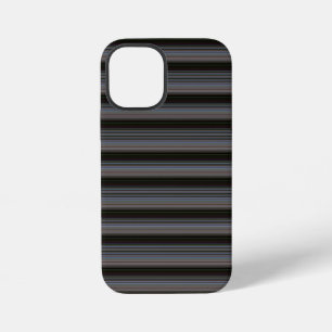 Coque iPhone 12 Mini Jolies rayures rétro modernes