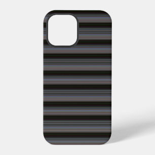 Coque iPhone 12 Pro Jolies rayures rétro modernes