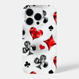 Coque Pour iPhone 14 Plus Joueur de poker Joueur de cartes de jouer costumes