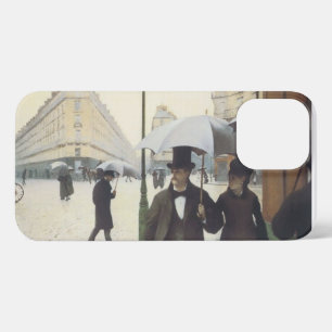 Etui iPhone 13 Pro Max Jour de la pluie dans Paris Street