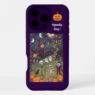 Coque iPhone 16 Pro Max Jour Effrayant