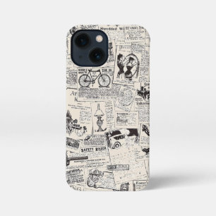 Etui iPhone 13 Mini Journal vintage