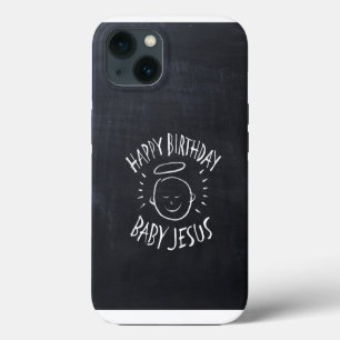 Etui iPhone 13 Joyeux Anniversaire Bébé Jésus - Étui iPod Tableau