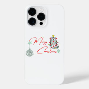 Coque Pour Pour iPhone 14 Pro Max Joyeux Noël furry Chats dans l'édition de jeu
