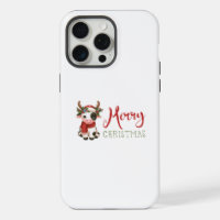 Joyeux Noël vache mignonne