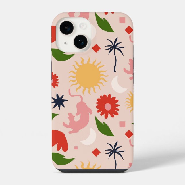 Coque iPhone Jungle céleste (Verso)