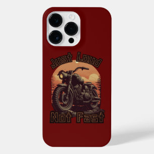 Coque Pour Pour iPhone 14 Pro Max Juste fort, pas une moto rapide, hélico
