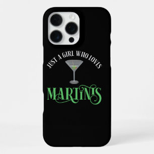 Coque iPhone 16 Pro Max Juste Une Fille Qui Aime Les Martinis