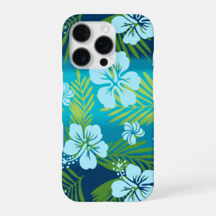 Coque iPhone 16 Pro Kalani Tie Dye Blend Tropical Hibiscus - Étui sarc