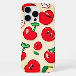 Coque iPhone 16 Pro Max Kawaii Cerry Party