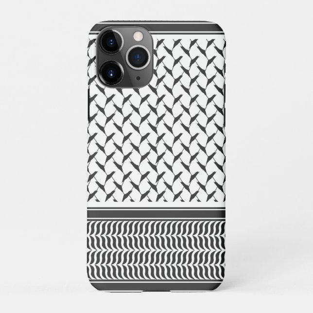 Coque iPhone Keffiyeh palestinien (Dos)