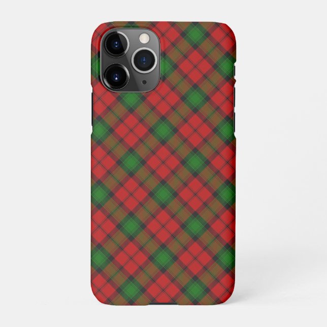 Coque iPhone Kerr Clain Tartan Plaid Motif (Dos)