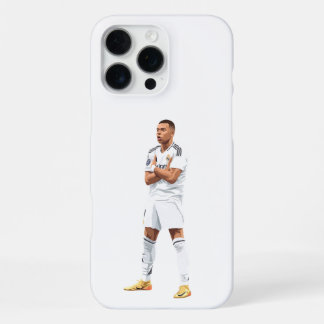 Coque iPhone 16 Pro Max Kylian Mbappe - Real Madrid