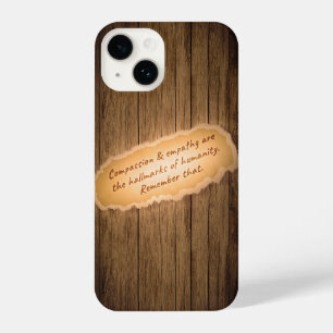 Coque Pour iPhone 14 La compassion et l'empathie sont les marques de l'