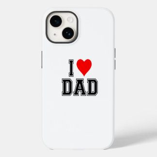Coque Pour iPhone 14 La fête des pères – Design audacieux et simple