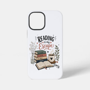 Coque iPhone 12 Mini La lecture est mon échappatoire - Esthétique amour