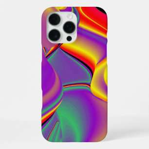 Coque iPhone 16 Pro Max La Magie des Couleurs Abstrait 3D Rainbowart