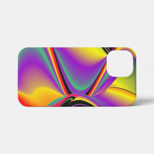 Etui iPhone 13 Mini La magie des couleurs Abstrait Rainbowart 3D