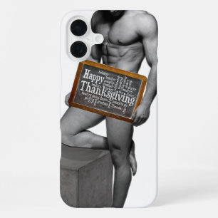 Coque iPhone 16 Plus La tradition de Thanksgiving de SlipperyJoe's homm