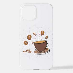 Coque iPhone 12 L'amour du café