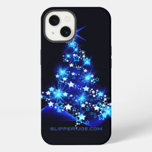 Etui iPhone 13 l'arbre de Noël stylisé et lumineux de SlipperyJoe