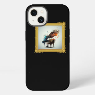 Etui iPhone 13 L'art musical pour les amateurs de piano