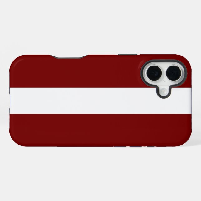 Coque iPhone Latvia (Verso Horizontal)