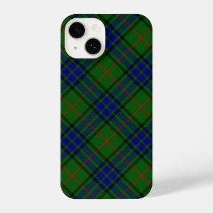 Coque Pour iPhone 14 Lauder tartan bleu vert plaid