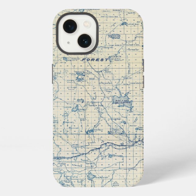 Coque iPhone Le comté de Modoc (Verso)