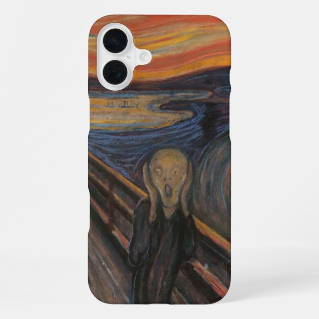 Coque iPhone Le cri (Verso)