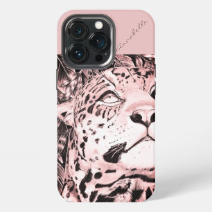 Etui iPhone 13 Pro Le Jaguar (rose)