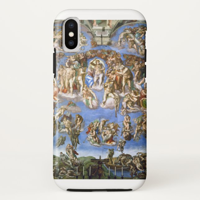 coque iphone Le jugement Dernier Fresco par Michel (Dos)