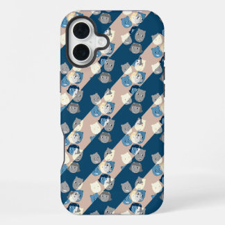 Coque iPhone 16 Plus Le Motif Arrière - plan des Sbuirrels
