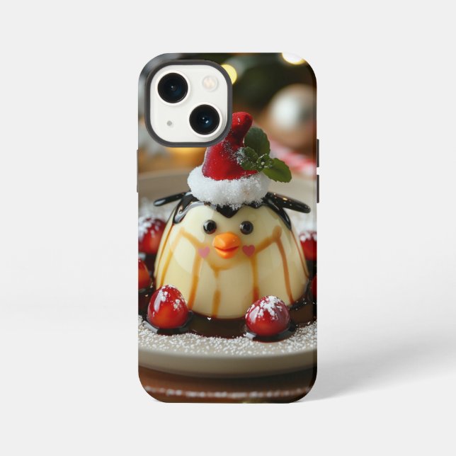 Coque iPhone Le Penguin de Noël iPhone 13 Mini Coques (Verso)