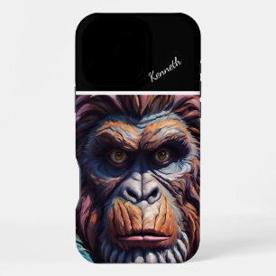 Coque iPhone 16 Pro Max Le regard d'un primate