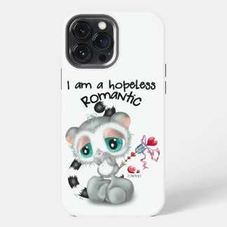 Etui iPhone 13 Pro Max Lémurien Charmant avec Flèche de Cupidon – Amour D