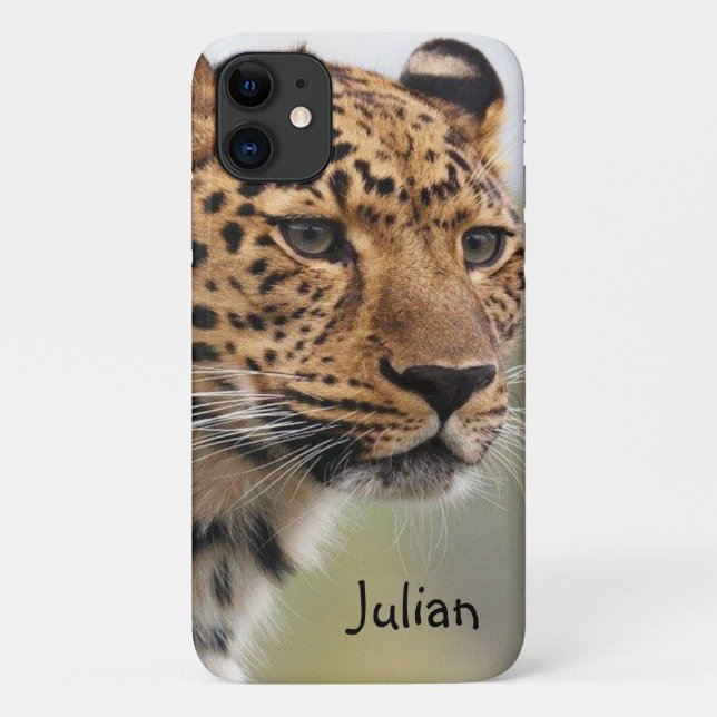 Coque iphone léopard (Dos)