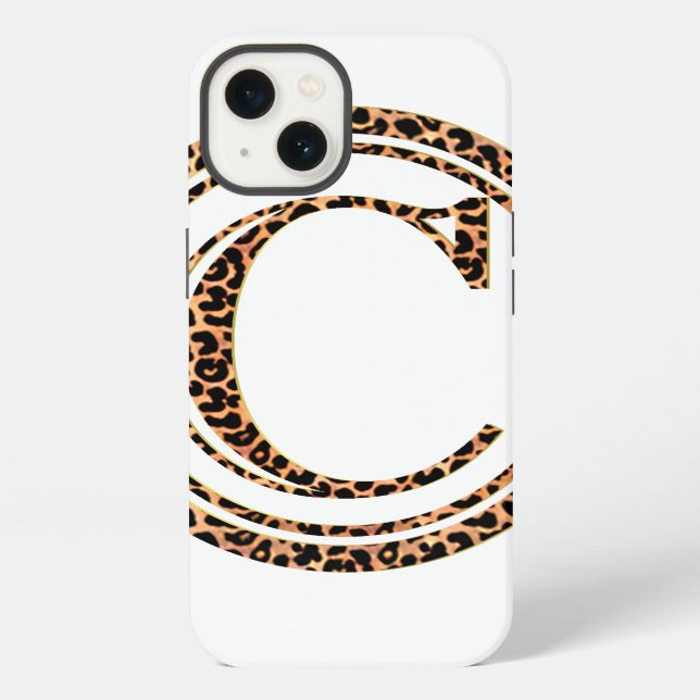 Coque iPhone léopard C (Verso)