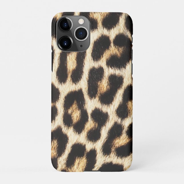 Coque iPhone Léopard iPhone 11 ProSlim Fit Coque, brillant (Dos)