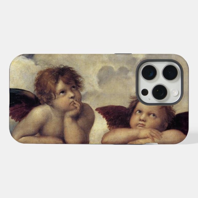 Coque iPhone Les anges de Raphaël (Verso Horizontal)
