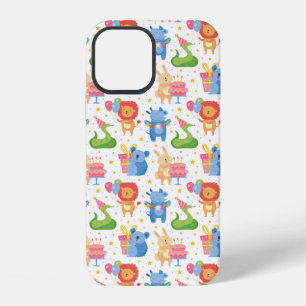 Coque iPhone 12 Les Animaux Félicitent l'Anniversaire des Enfants