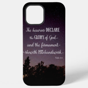 Coque iPhone 12 Pro Max Les cieux déclarent la gloire de Dieu