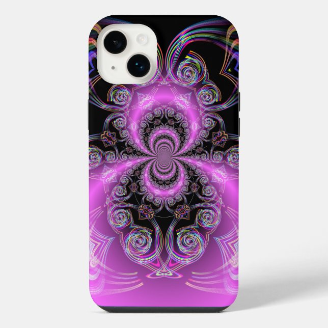 Coque iPhone Les cœurs de Saturne (Verso)